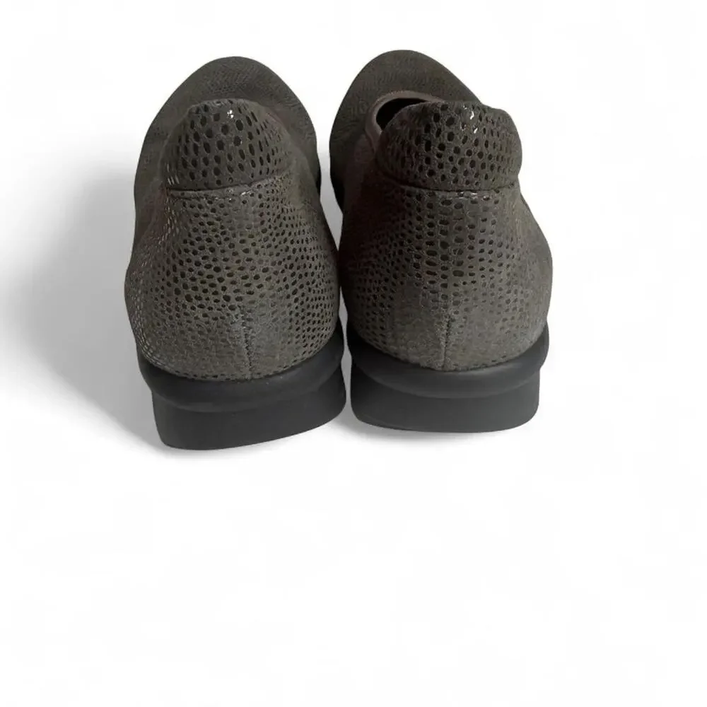 Vaneli Sport Donia Grey Ballet‎ Wedge Flats Comfort Chic Minimal Sz 10